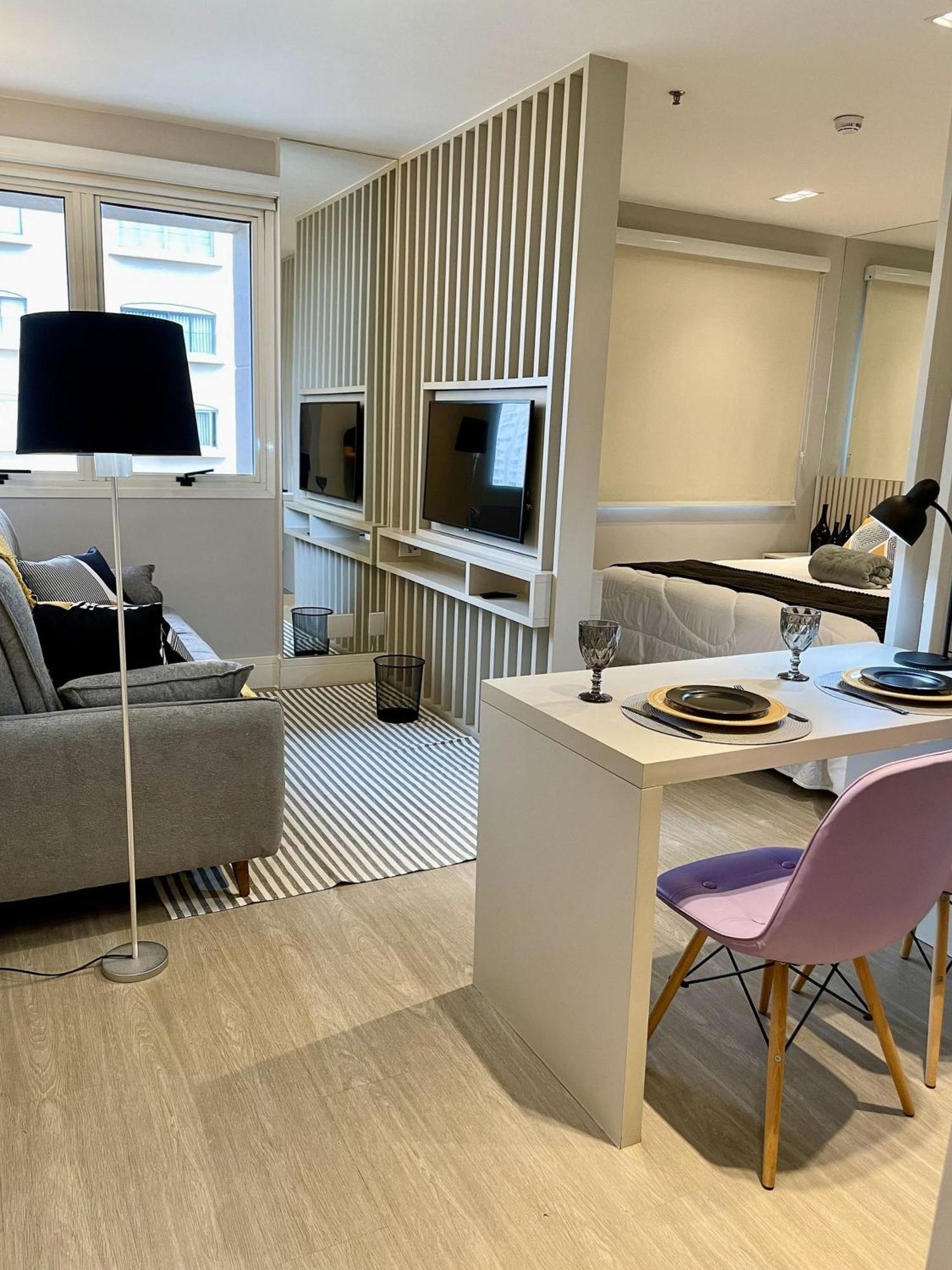 Morada Deluxe Vila Olimpia - Flat Em Hotel Moderno Em Bairro Nobre Apartamento São Paulo